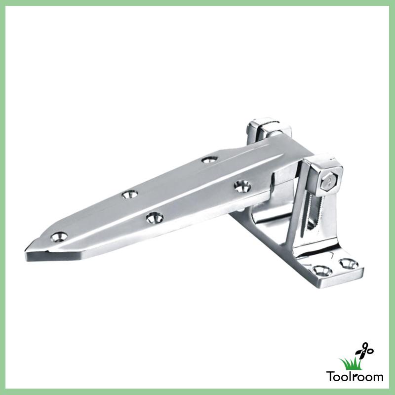 Bản Lề Cửa Ra Vào Trái / Phải Bằng Chrome Đánh Bóng Dễ Lắp Đặt Có Thể Điều Chỉnh