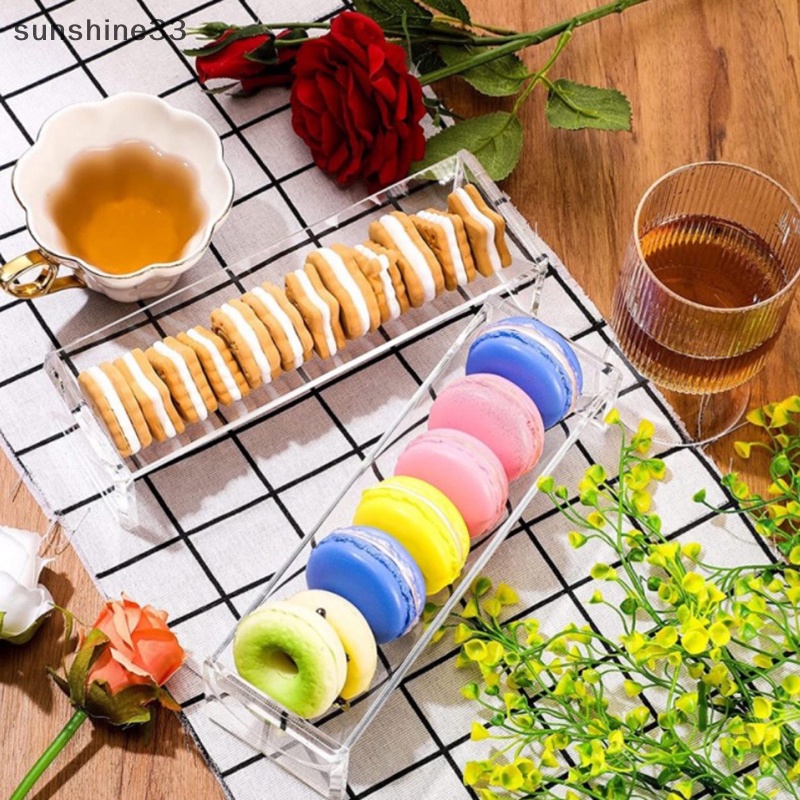 Giá Đỡ Bánh Quy Bằng Acrylic Trong Suốt Tiện Dụng