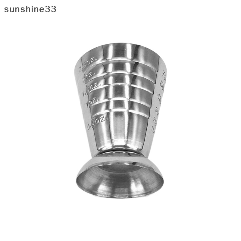 1 Cốc Đo Lường Kim Loại 75ml Tiện Dụng Cho Pha Chế Cocktail / Bar