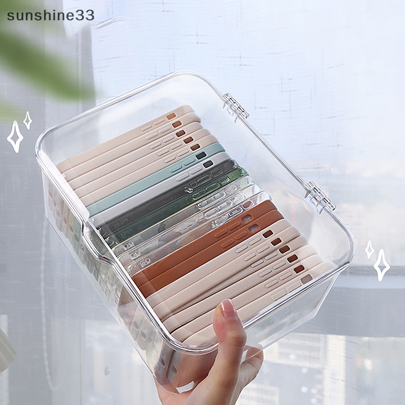 Giỏ Đựng Đồ Dùng Bằng Acrylic Trong Suốt Tiện Dụng Cho Gia Đình