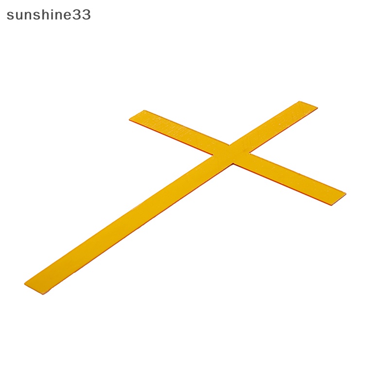 Bộ 10 Topper Trang Trí Bánh Kem Bằng Acrylic Hình Thánh Giá