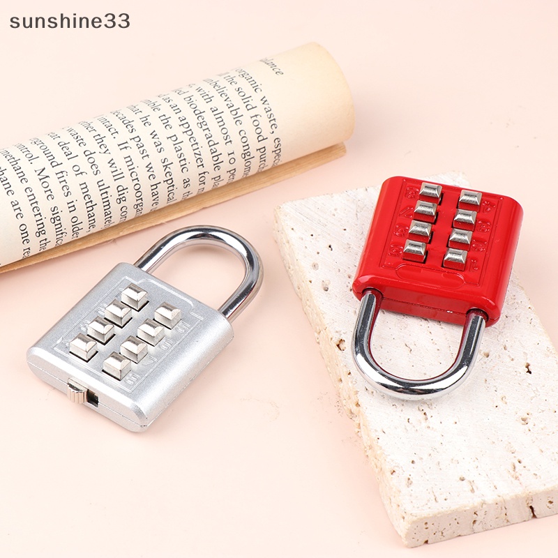 Ổ Khóa Hành Lý Mật Khẩu 8 Số Thông Minh Bằng Hợp Kim Kẽm Chống Trộm