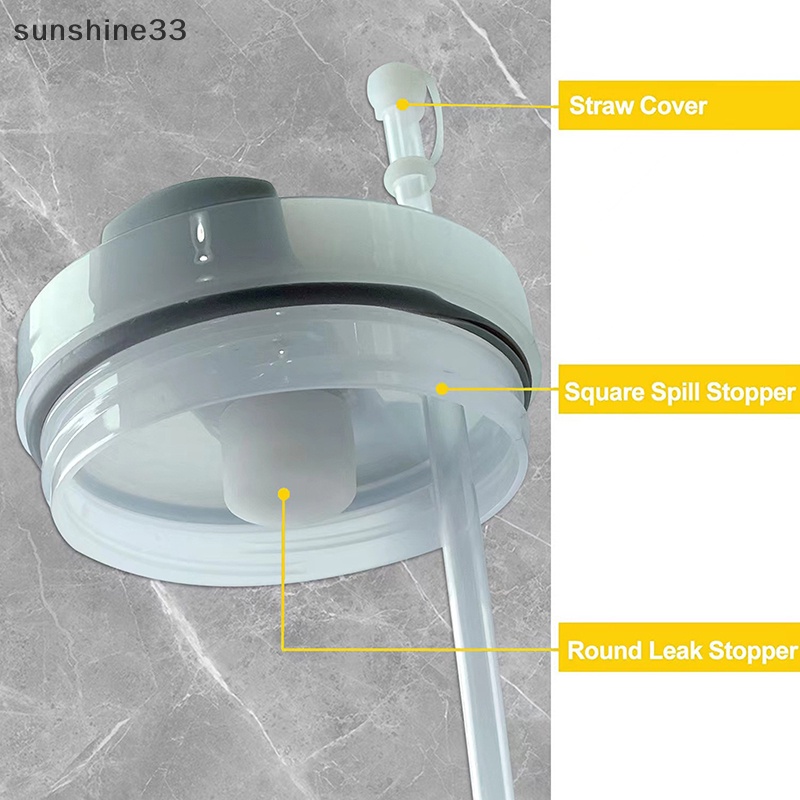 Set 3 Nút Chặn Silicon Chống Tràn Tương Thích Với Cốc Stanley 1.0 n