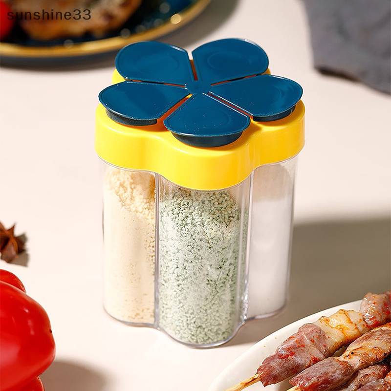 Bộ Hộp Nhựa Đựng Gia Vị 5 Trong 1 Tiện Lợi Dễ Sử Dụng