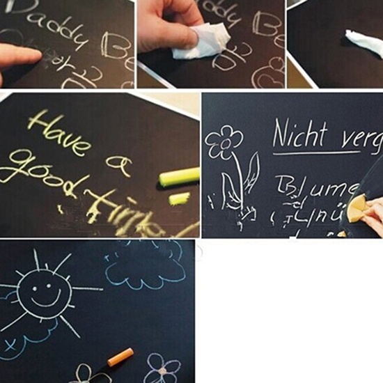 (Bất Ngờ Bất Ngờ) Lịch Dán Tường Dạng Bảng Đen Chống Thấm Nước Có Thể Tháo Rờ