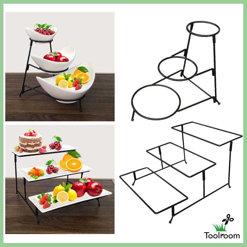Platter Giá Đỡ Đĩa Phục Vụ 3 Tầng Cho Cupcake Trái Cây Đĩa