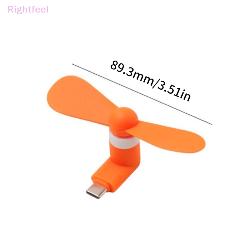 Quạt USB Mini Cầm Tay 5v 1w Loại C USB-C Tiện Dụng Cho Điện Thoại Mới