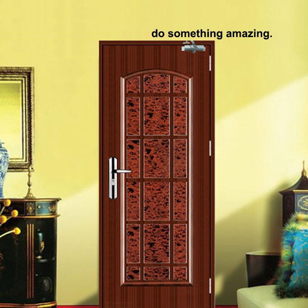 Đề Can PVC Dán Tường In Câu Nói Truyền Cảm Hứng Do Something Amazing