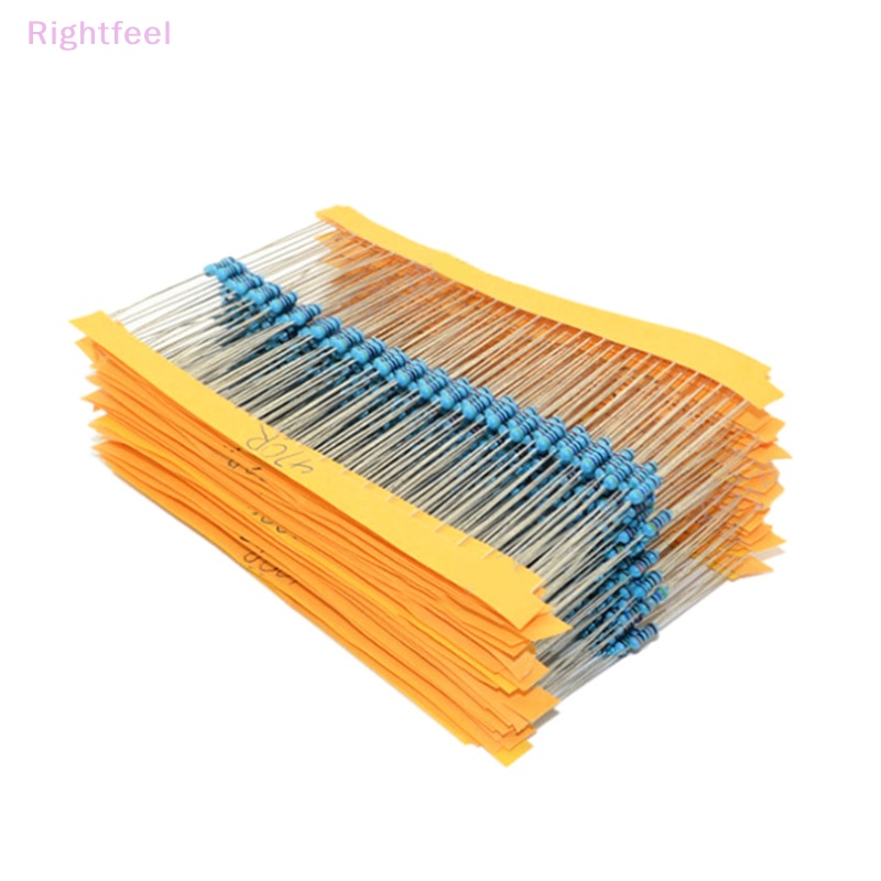 Set 600 Điện Trở Màng Kim Loại 30 Loại 1 / 4W Kháng Lực 1% Mới