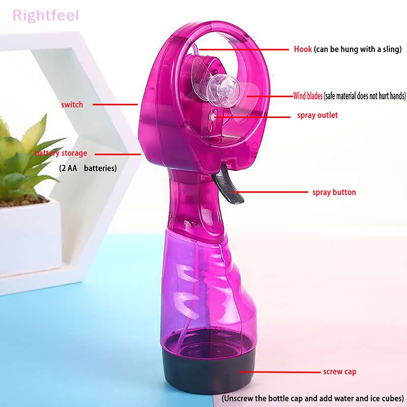 Quạt Điện Làm Mát Mini Cầm Tay Dùng Đi Cắm Trại Ngoài Trời / Đi Bộ Đường Dài Mùa Hè Hàng Mới