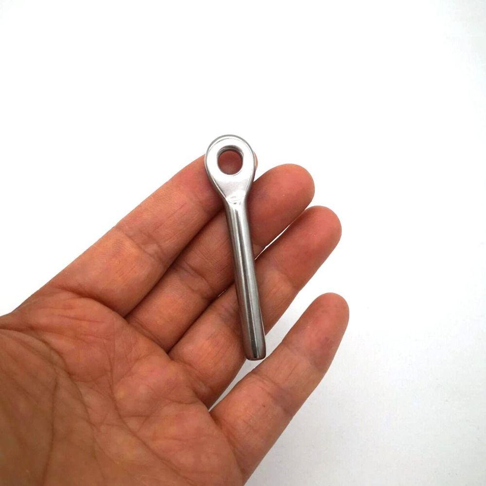 SUYO Set 2 Đầu Nối Bằng Thép Không Gỉ 316 6mm Chuyên Dụng Cho Máy Tập Gym