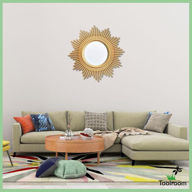 Gương Treo Tường Nhỏ Phong Cách Vintage Dùng Trang Trí Nhà Tắm