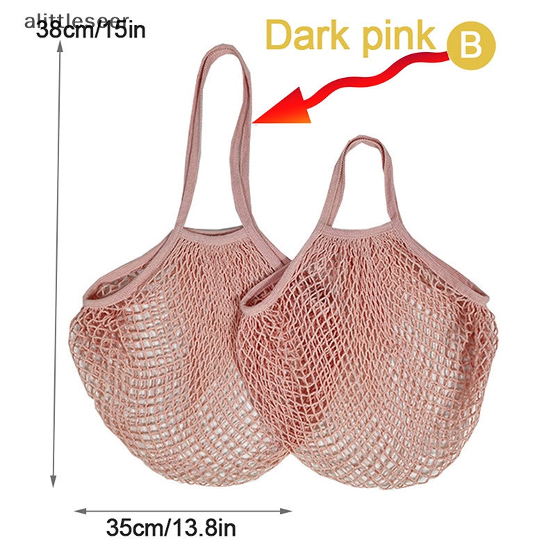 Túi Lưới Cotton Đựng Trái Cây Có Thể Tái Sử Dụng Tiện Lợi