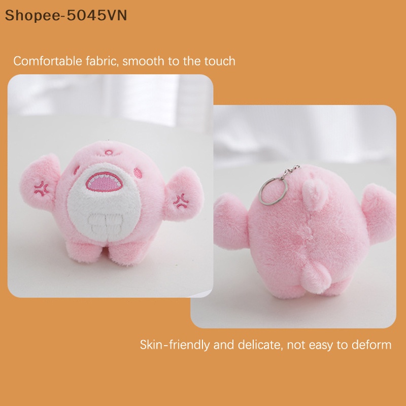 Đồ chơi nhồi bông Hình Cá Mập Bằng Cotton PP Mềm Mại Trang Trí Túi Xách / Móc Khóa