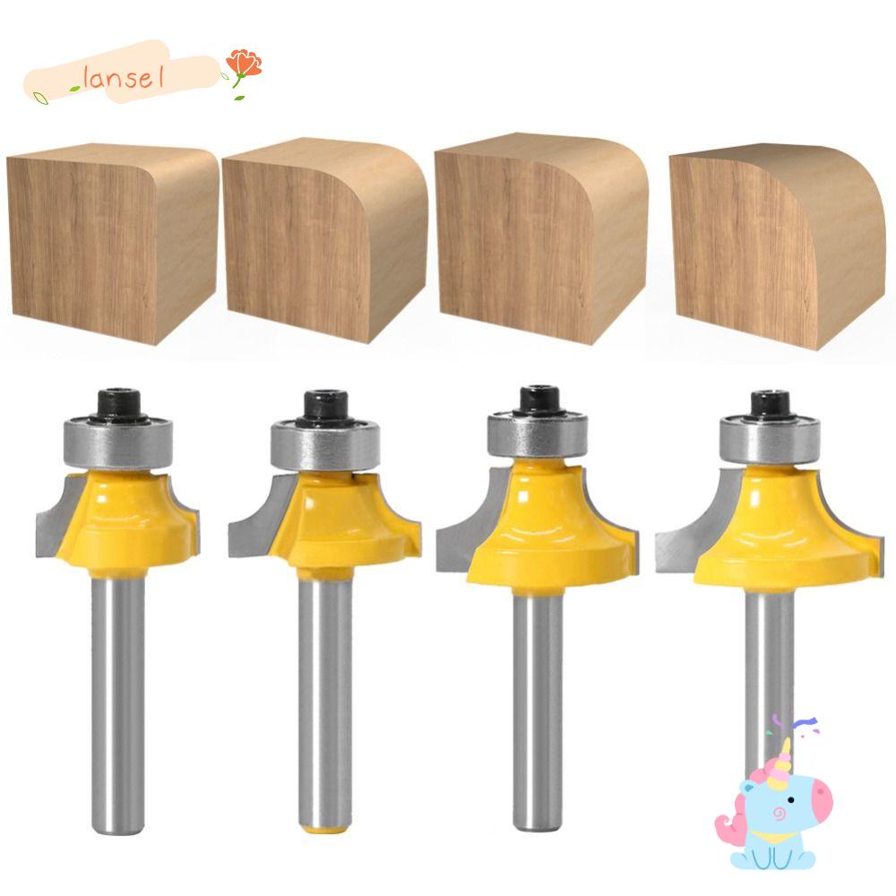 LANSEL Mũi Phay Cắt Gỗ Hình Tròn Bằng Cacbua 6mm Chuyên Dụng