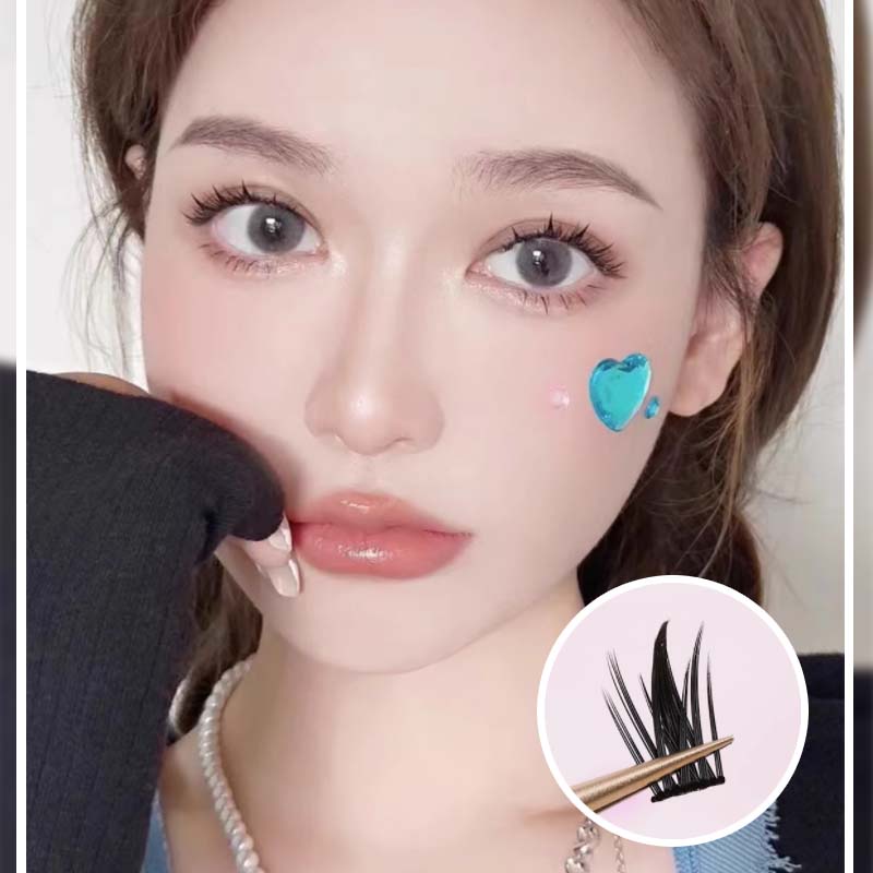 Hộp 80 Cụm Lông Mi Giả 3D Tự Nhiên
