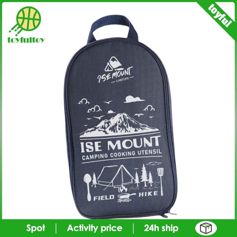 Túi Vải Oxford Đựng Dụng Cụ Nấu Ăn Cắm Trại Tiện Lợi