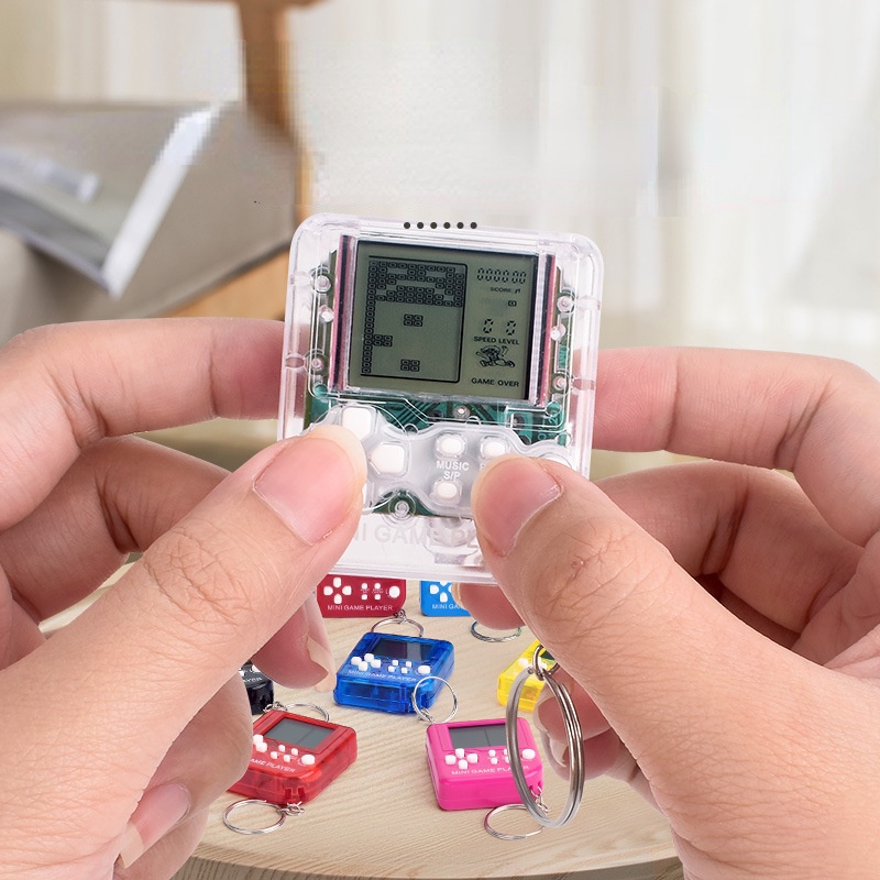 Móc Khóa Máy Chơi Game Cầm Tay / Máy Chơi Game Cầm Tay Mini Dễ Thương Trang Trí Móc Khóa