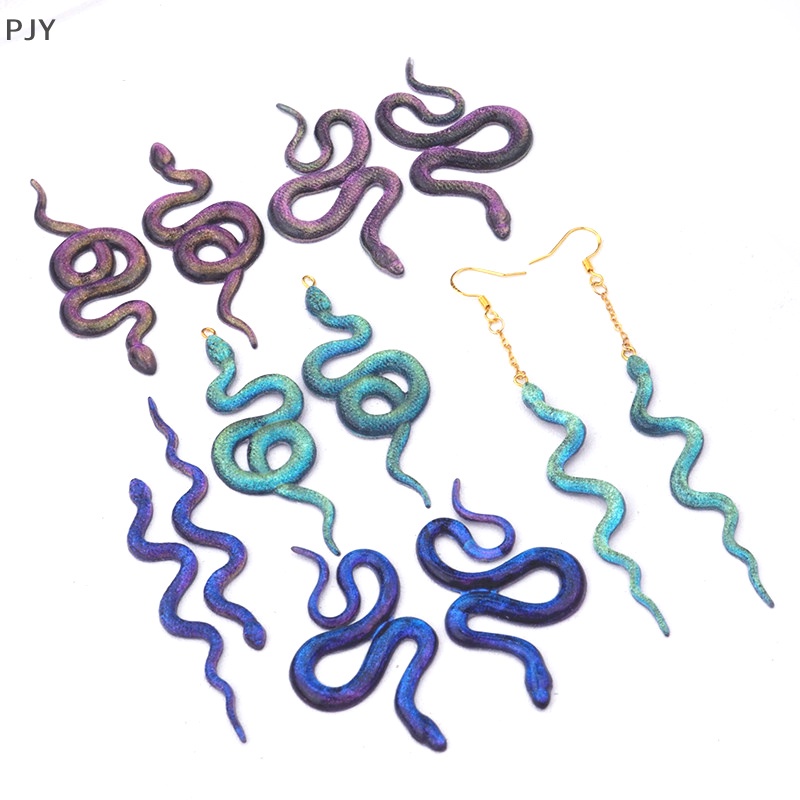 Khuôn Silicon Hình Rắn Gợn Sóng Làm Trang Sức DIY