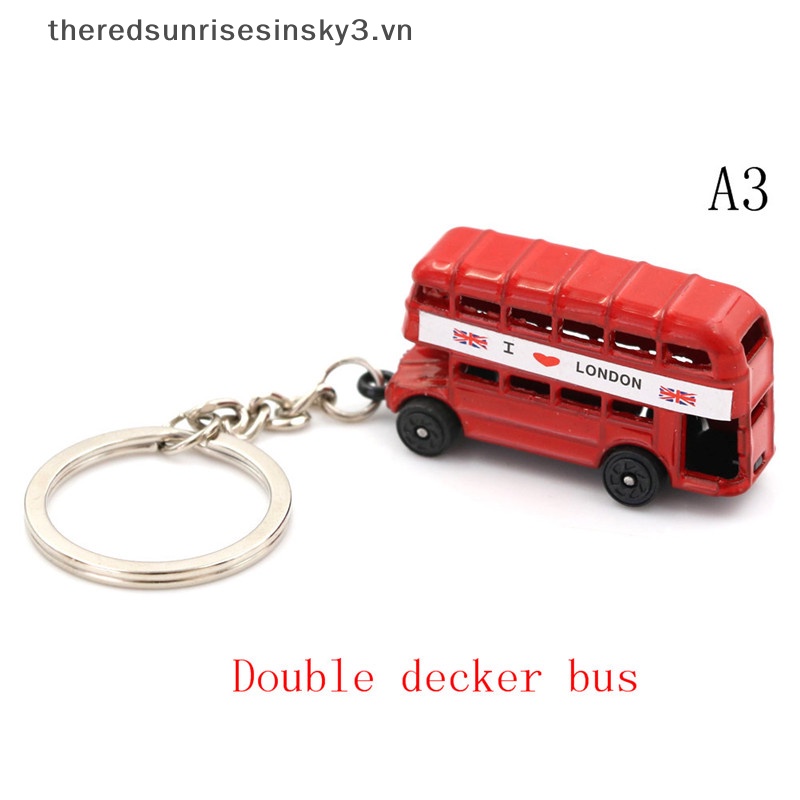 # # Móc Khóa Mô Hình Xe Buýt Taxi Đỏ Thu Nhỏ Luân Đôn Anh Quốc Thời Trang