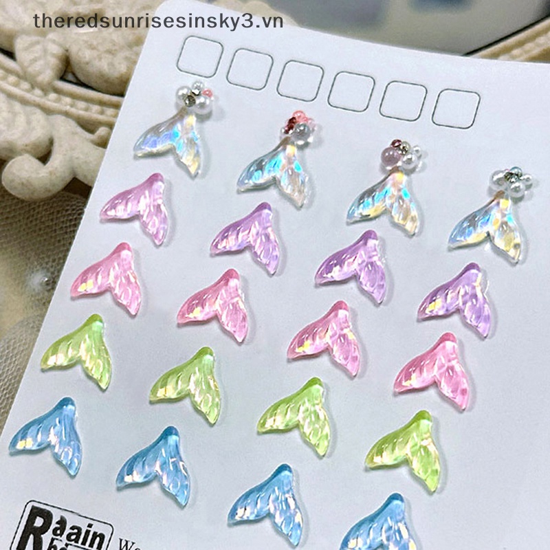 Set 20 Hạt Đá Pha Lê 3D Lấp Lánh Trang Trí Móng Nghệ Thuật Thời Trang DIY