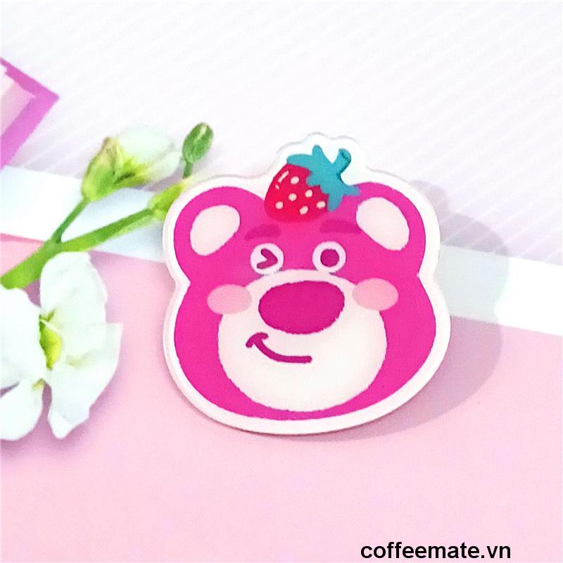 ⚡Huy hiệu cài áo pin cài áo trang trí balo túi xách Gấu dâu Lotso Toy story đáng yêu