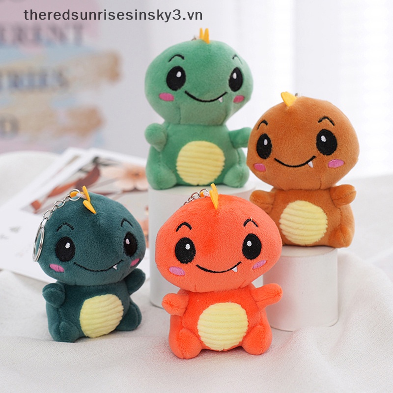 Móc Khóa Hình Khủng Long Nhồi Bông Đáng Yêu Thời Trang