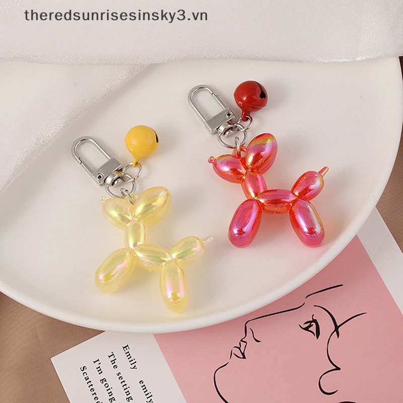 Móc Khóa Hình Thú Cưng Hoạt Hình Nhiều Màu Sắc Dễ Thương Cho Cặp Đôi