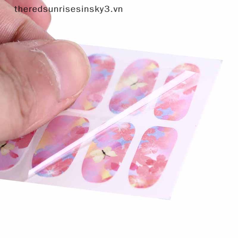 1 Tờ Miếng Dán Móng Tay Chuyển Nước pop beauty YSD056-YSD060.