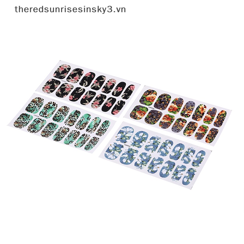 1 Tờ Miếng Dán Móng Tay Chuyển Nước pop beauty YSD052-YSD055