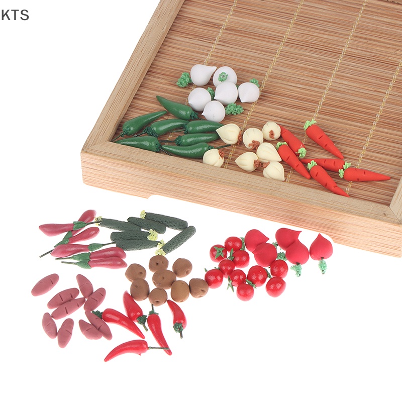 Set 10 Rau Củ Quả 1: 12 Trang Trí Nhà Búp Bê