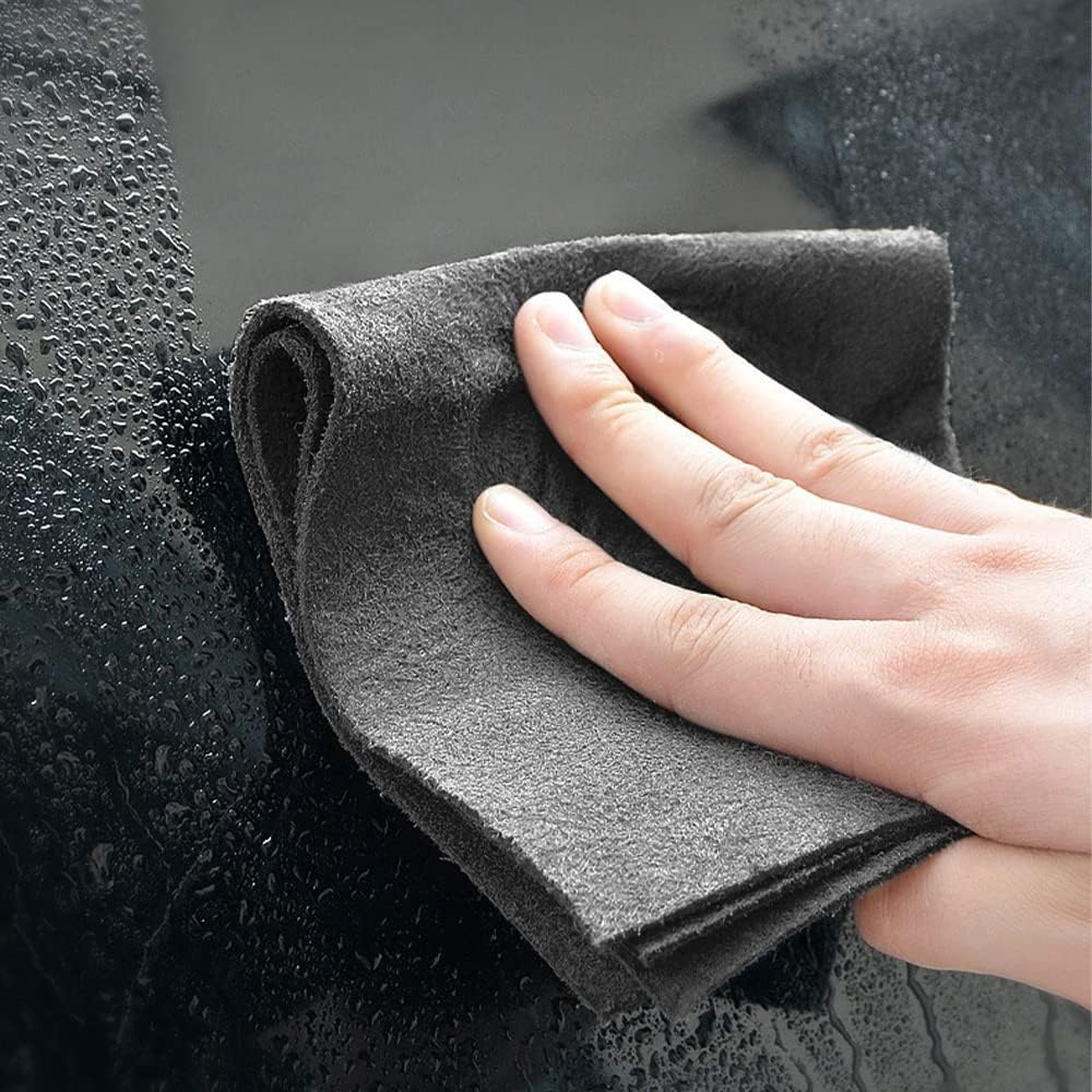 Set 10 Khăn Lau Kính Xe Hơi Dày Dặn Không Cần Khoan Lỗ 30 * 30Cm