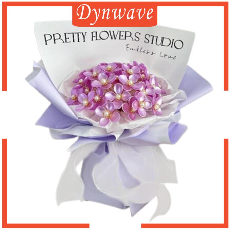 Bó Hoa Mộc Lan Bằng Giấy Thủ Công Tinh Tế Trang Trí Nhà Cửa