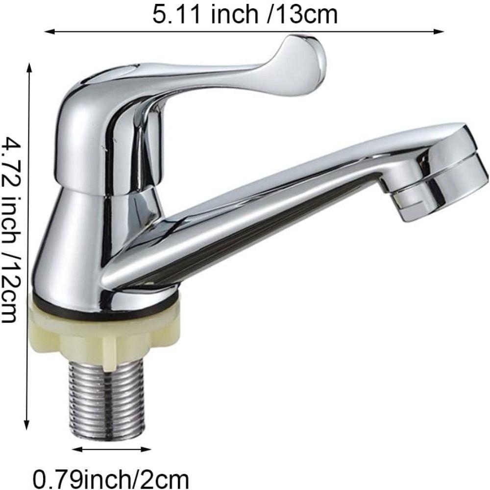 YOLA Vòi Nước Bằng Hợp Kim Kẽm Mạ Chrome Cho Nhà Tắm