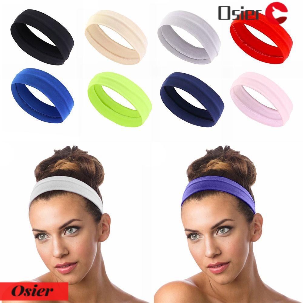 OSIER1 Băng Đô Thể Thao Co Giãn Thấm Hút Mồ Hôi Cho Nữ