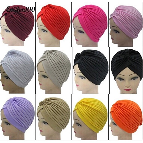 Mũ Turban Chống Nắng Thoáng Khí Phong Cách Ấn Độ Cho Nữ