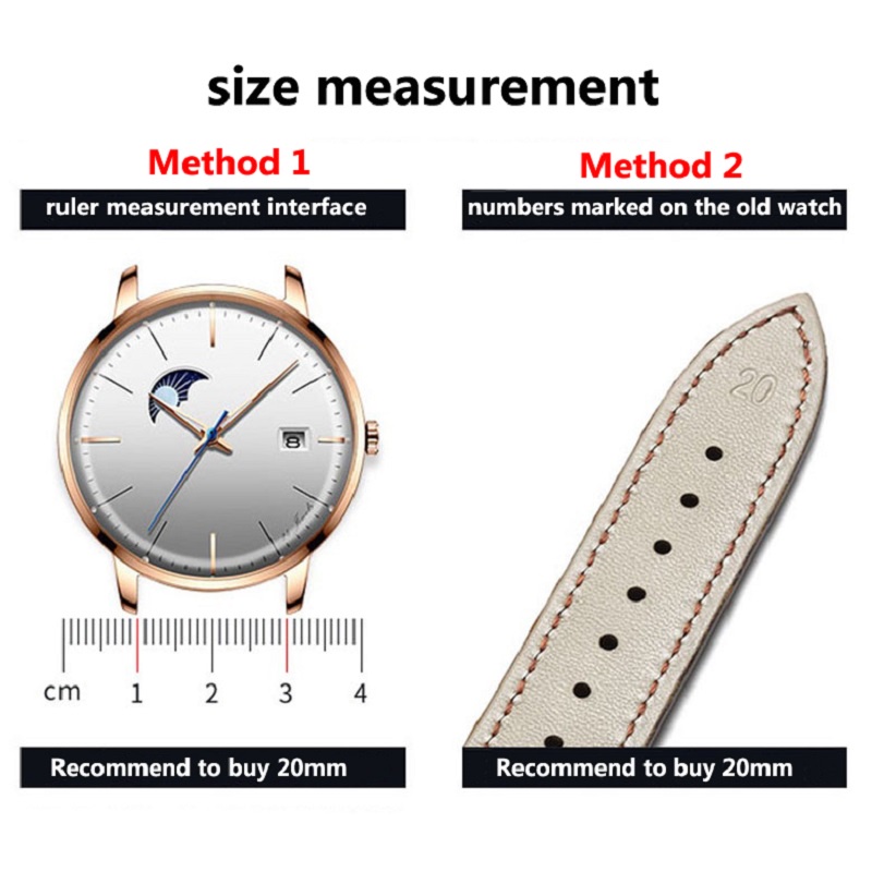 Dây Đeo Bằng Da Thật Có Khóa Gài 20mm 22mm Cho Đồng Hồ Thông Minh Huawei Watch 4 / 4 Pro GT 3 SE 46mm Amazfit GTR Mini GTR 4