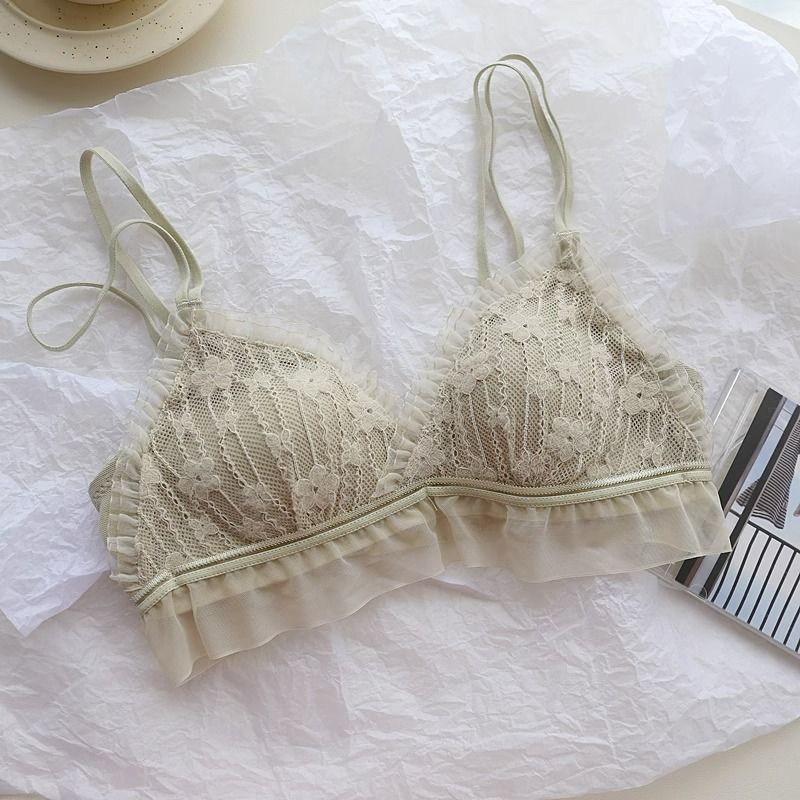 Bộ Đồ Lót Dây Mảnh Chống Chảy Xệ Cho Nữ
