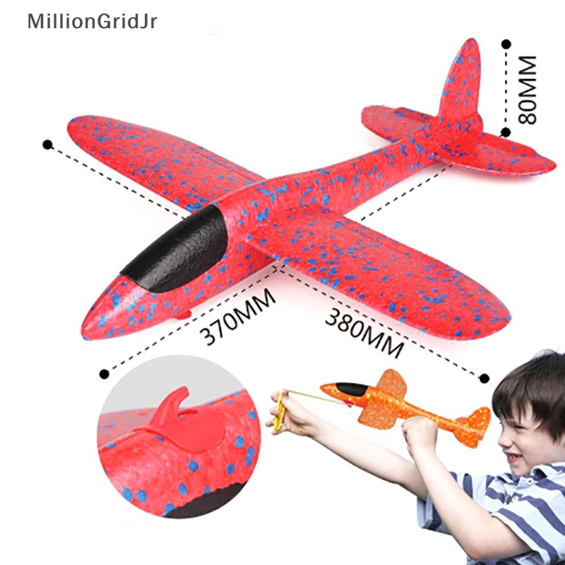 Máy Bay Đồ Chơi Dạng Ném Cao Su 35CM JR