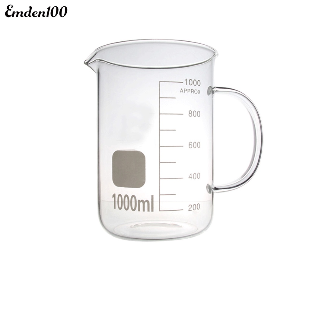 Bình Thủy Tinh Chịu Nhiệt Cao Dung Tích 50 / 100 / 250 / 500 / 1000ml