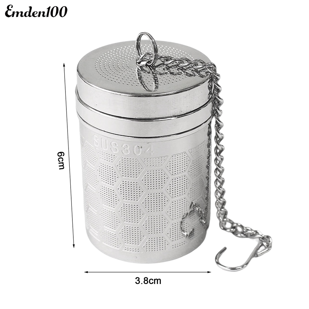 Dụng Cụ Lọc Trà Bằng Thép Không Gỉ 304 Họa Tiết Tổ Ong