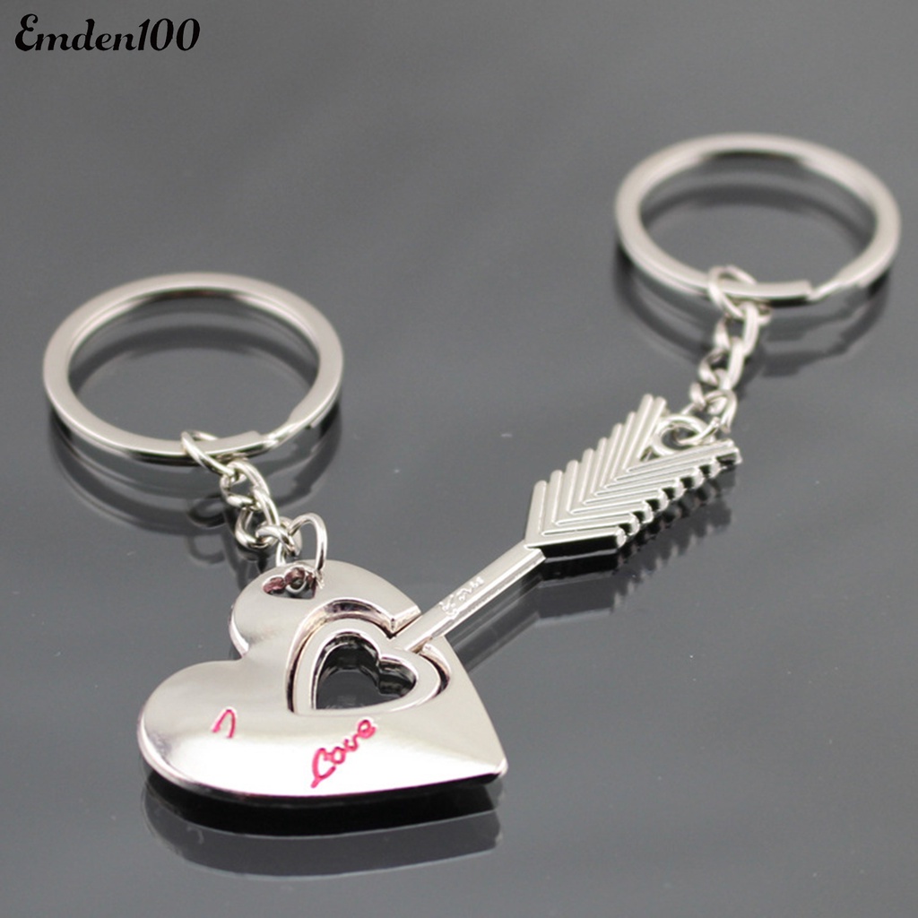 1 Cặp Móc Khóa Hoạt Hình 3D Bằng Hợp Kim Kẽm