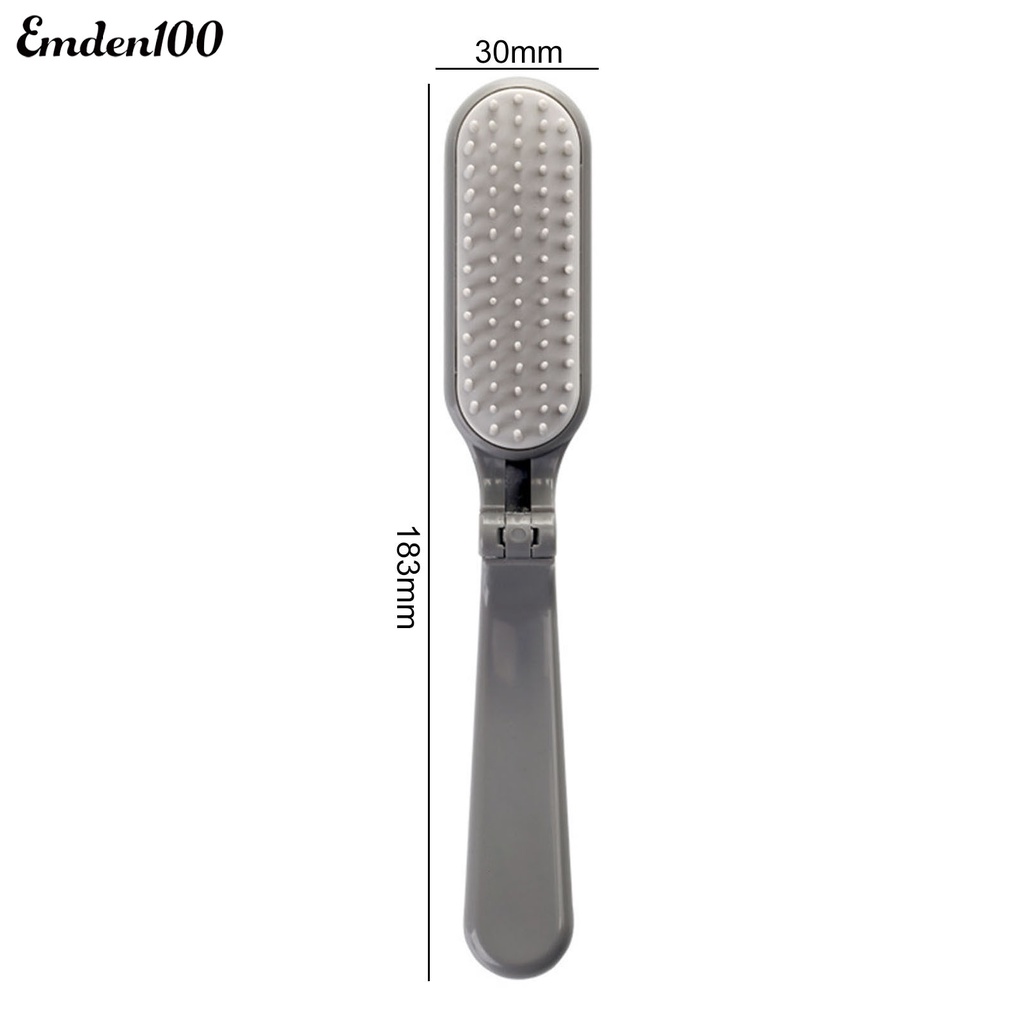 Lược Chải Tóc Mát Xa Da Đầu Chống Tĩnh Điện Có Thể Gấp Gọn Tiện Lợi