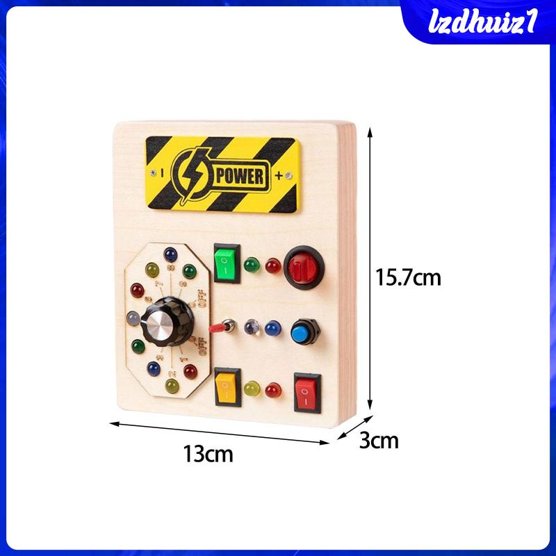 Bảng Công Tắc Đèn LED Đồ Chơi Cho Các Hoạt Động Ngoài Trời