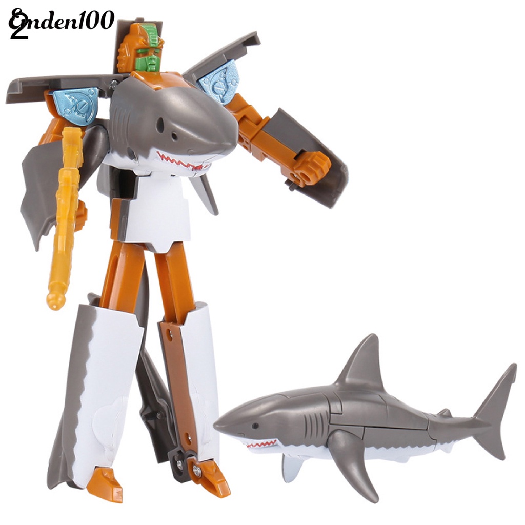 [EMDEN] Đồ Chơi Mô Hình Cá Heo / Cá Mập Bằng Nhựa Cho Trẻ Em