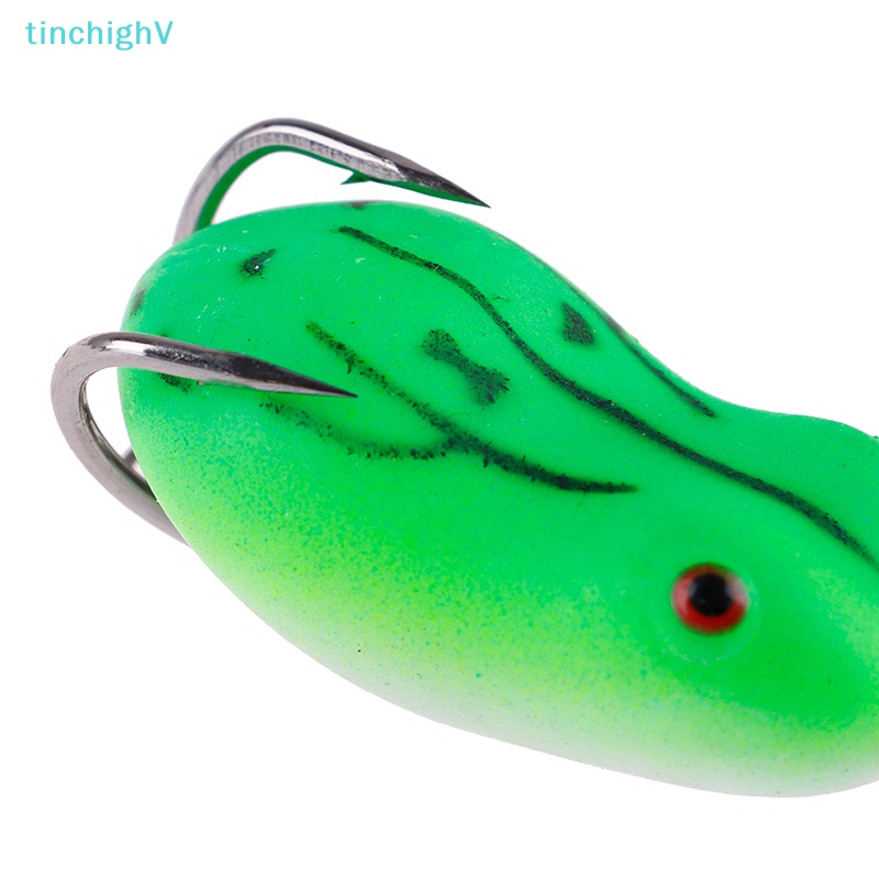 1 Mồi Ếch Nhân Tạo Mềm Câu Cá Có Móc