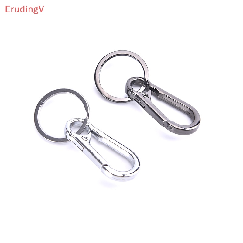 Bộ 2 Móc Khóa Kẹp Thắt Lưng Bằng Thép Không Gỉ Chống Thất Lạc