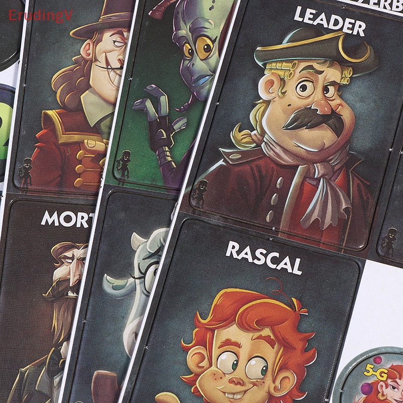 Bộ Thẻ Trò Chơi One Night Ultimate Werewolf Vui Nhộn Cho Gia Đình