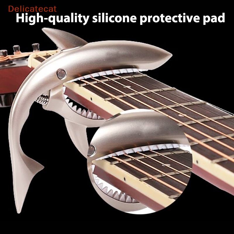 Capo Hình Cá Mập Cho Đàn Guitar Điện Acoustic
