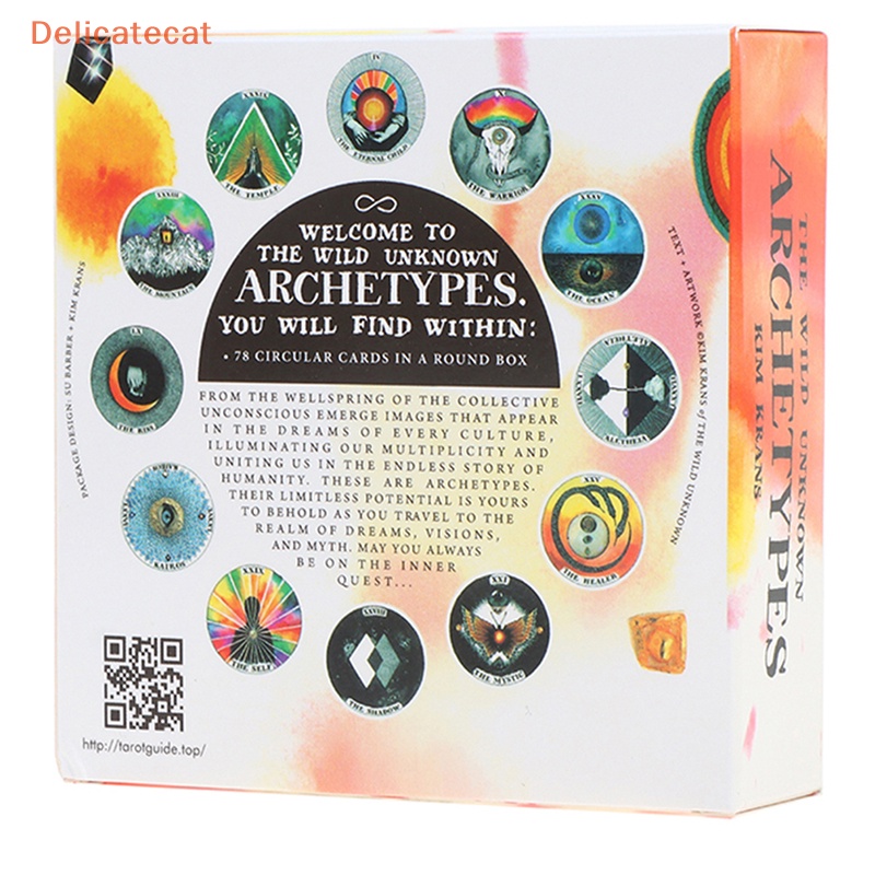 Bộ Bài Tarot Chữ Tiếng Anh Hoang Dã